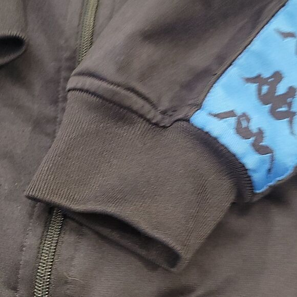 KAPPA BANDA ANISTON Medium Navy Zip Up Trainer Wind Breaker - Picture 5 of 7